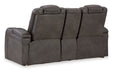 Fyne - Dyme Shadow Power Reclining Sofa, Loveseat and Recliner - Gate FurniturePower Reclining Living Room Set