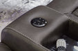 Fyne - Dyme Shadow Power Reclining Sofa, Loveseat and Recliner - Gate FurniturePower Reclining Living Room Set
