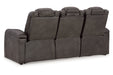 Fyne - Dyme Shadow Power Reclining Sofa, Loveseat and Recliner - Gate FurniturePower Reclining Living Room Set