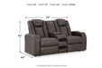 Fyne - Dyme Shadow Power Reclining Sofa, Loveseat and Recliner - Gate FurniturePower Reclining Living Room Set