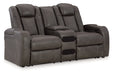 Fyne - Dyme Shadow Power Reclining Sofa, Loveseat and Recliner - Gate FurniturePower Reclining Living Room Set