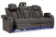 Fyne - Dyme Shadow Power Reclining Sofa, Loveseat and Recliner - Gate FurniturePower Reclining Living Room Set