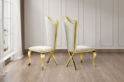 G560-CREAM GOLD, Set of 4 - G560-CREAM GOLD