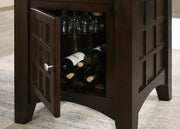Gabriel 52-inch Counter Height Dining Table Cappuccino - 100438