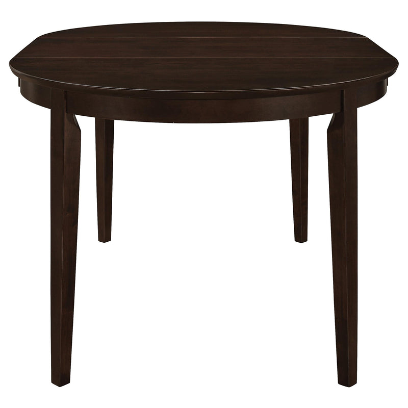 Gabriel 7-piece Extension Leaf Dining Table Set Cappuccino - 100770-S7A