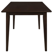 Gabriel Rectangular 59-inch Wood Dining Table Cappuccino - 100771