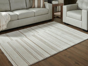 Gadence Ivory/Tan 5' x 7' Area Rug - R407642