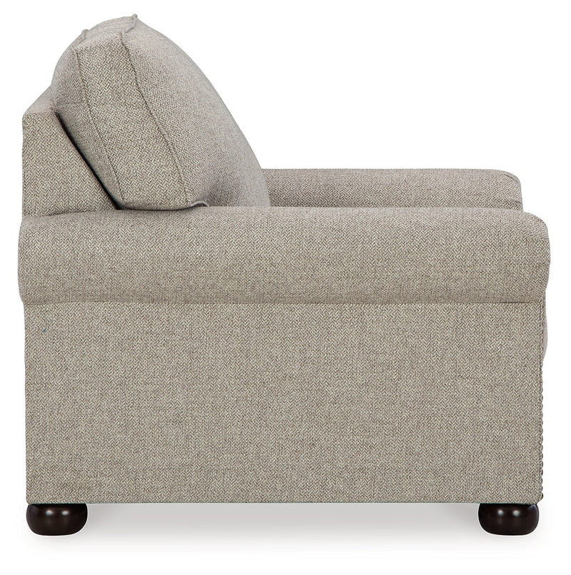Gaelon Chair and Ottoman in Dune - PKG015823