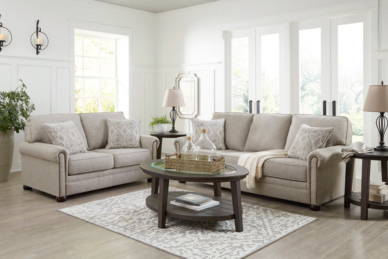Gaelon Dune Living Room Set - Lara FurnitureLiving Room Set
