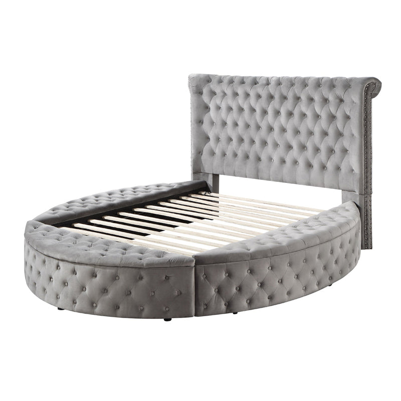 Gaiva Queen Bed W/Storage - BD00967Q
