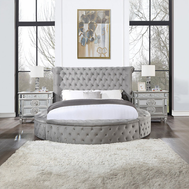 Gaiva Queen Bed W/Storage - BD00967Q