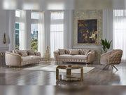 Galata Stationary Sofa in Beige - 200-SUM-GAL-VELVET260-3