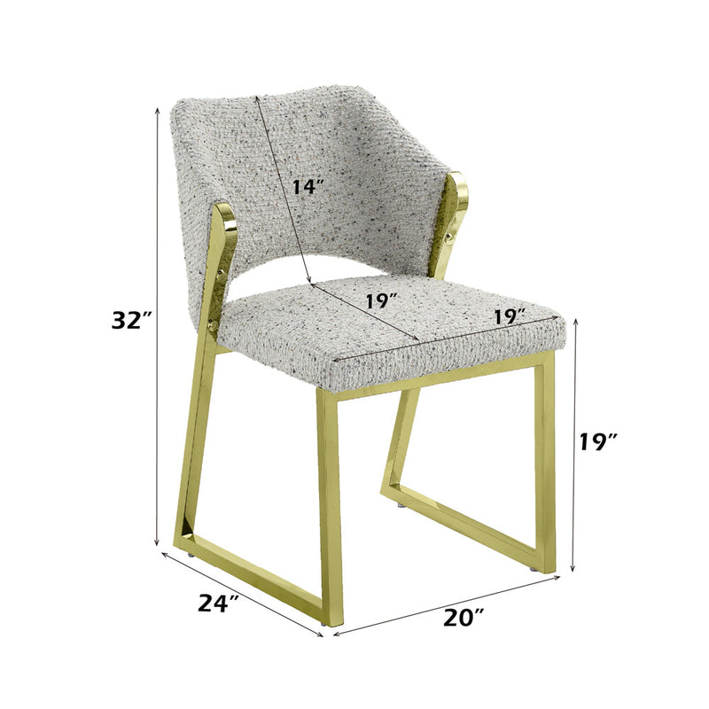 Galdesa Side Chair (SET-2) - DN02107