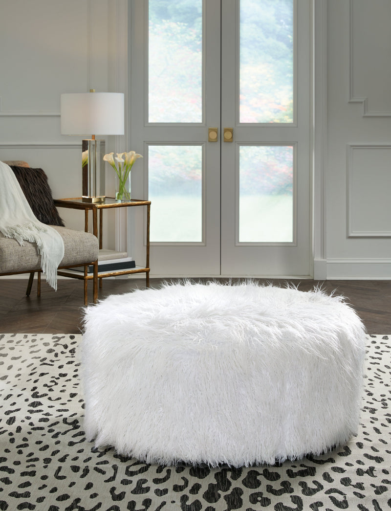 Galice Oversized Accent Ottoman - Lara FurnitureOttoman