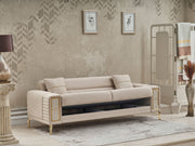 Galina Convertible Sofa in Beige - 200-SER-GAL-ANKA529-3