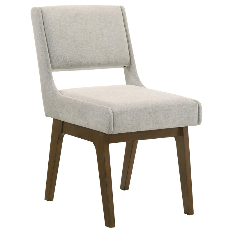 Galindo Upholstered Dining Side Chair Light Grey (Set of 2) - 193752GRY