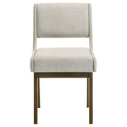 Galindo Upholstered Dining Side Chair Light Grey (Set of 2) - 193752GRY