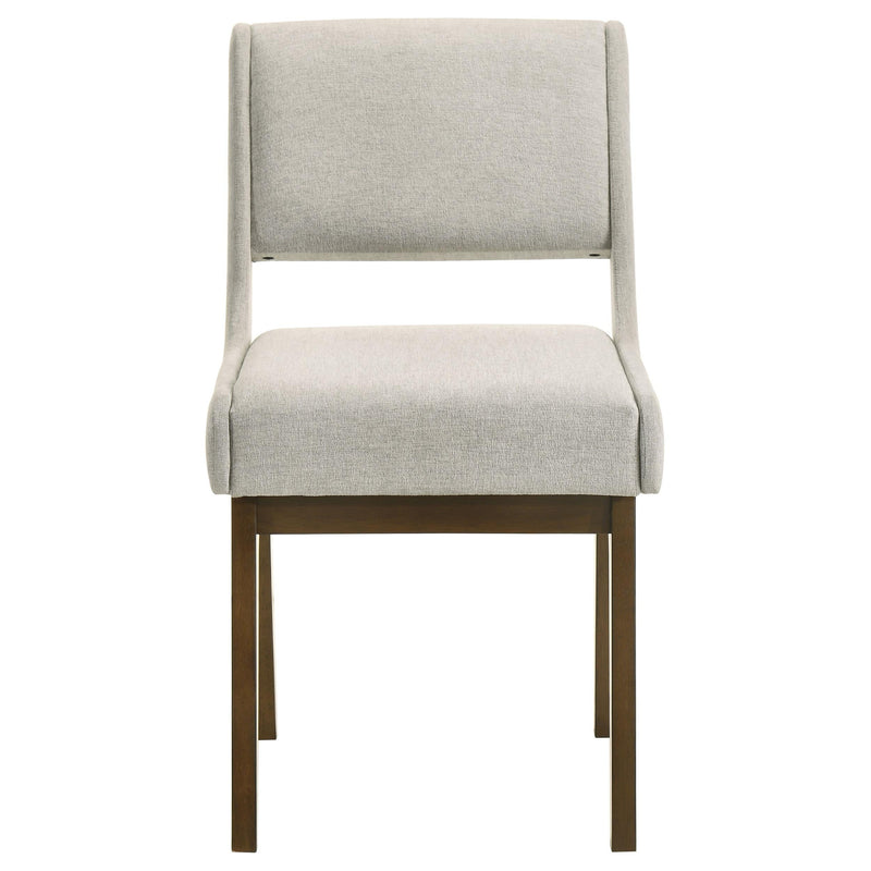 Galindo Upholstered Dining Side Chair Light Grey (Set of 2) - 193752GRY