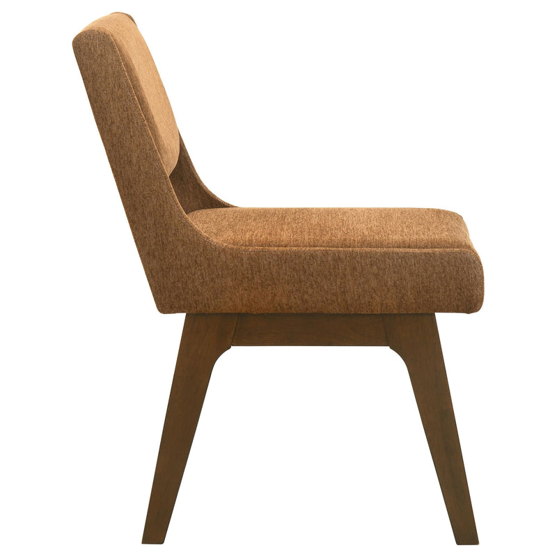Galindo Upholstered Dining Side Chair Nutmeg (Set of 2) - 193752NMG