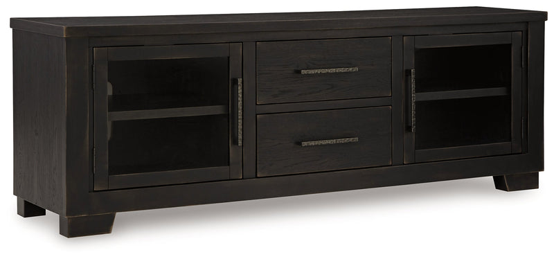 Galliden Black 80" TV Stand - W841-168