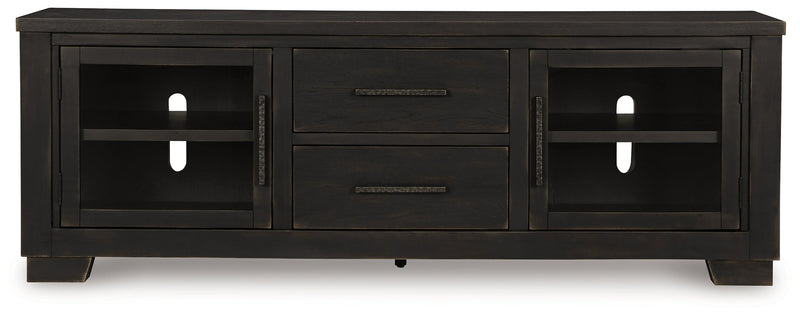 Galliden Black 80" TV Stand - W841-168