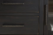 Galliden Black 80" TV Stand - W841-168