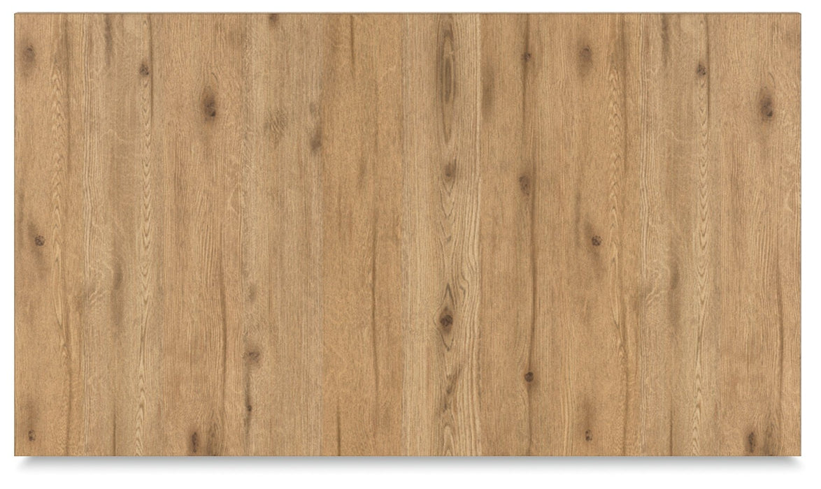 Galliden Light Brown Dining Table and 6 Chairs - Gate FurnitureDining Room Set