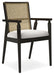 Galliden Light Brown Dining Table and 6 Chairs with Server - Gate FurnitureDining Room Set
