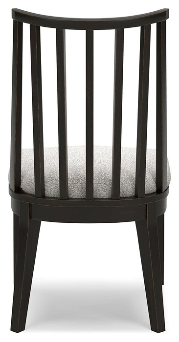 Galliden Light Brown Dining Table and 8 Chairs - Gate FurnitureDining Room Set