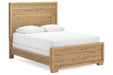 Galliden Light Brown Panel Bedroom Set - Gate FurnitureBedroom Set