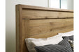 Galliden Light Brown Panel Bedroom Set - Gate FurnitureBedroom Set