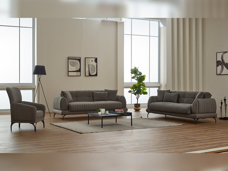 Gamba Convertible Loveseat in Beige - 200-SIM-GAM-GIRNE03-2