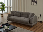 Gamba Convertible Loveseat in Grey - 200-SIM-GAM-GIRNE10-2