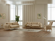Gamba Convertible Sofa in Beige - 200-SIM-GAM-GIRNE03-3