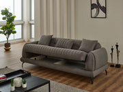 Gamba Convertible Sofa in Grey - 200-SIM-GAM-GIRNE10-3