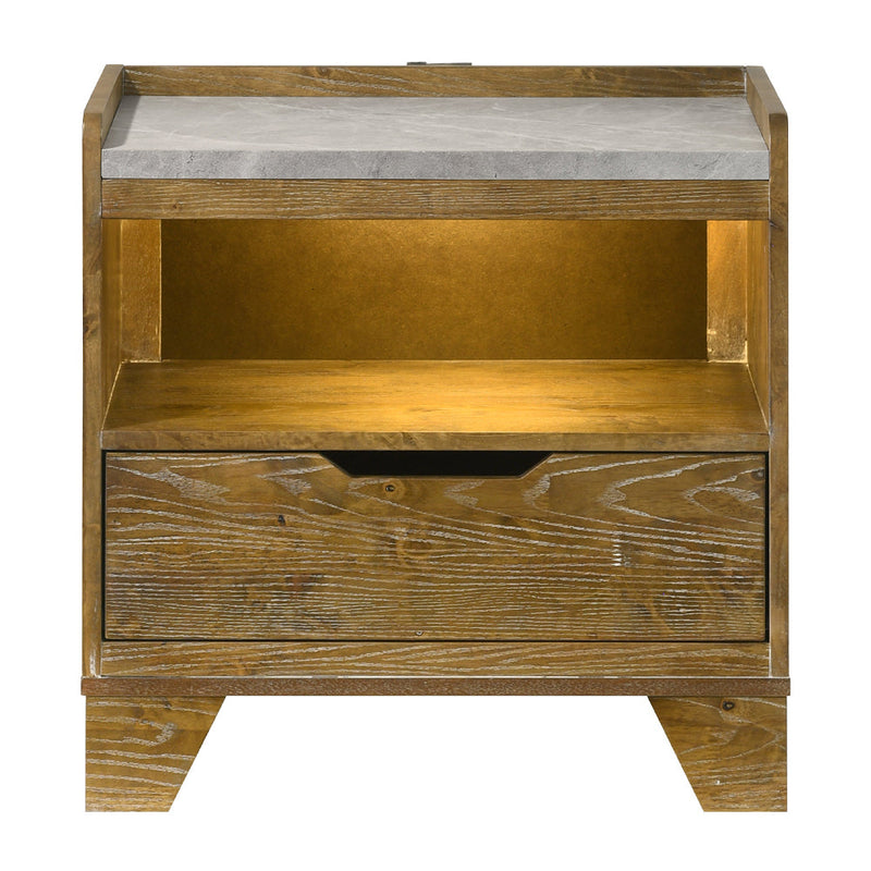 Garcia Nightstand w/LED - BD04863
