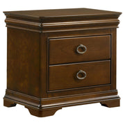 Garland 2-drawer Nightstand Bedside Table Brown Cherry - 205302