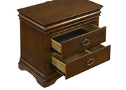 Garland 2-drawer Nightstand Bedside Table Brown Cherry - 205302