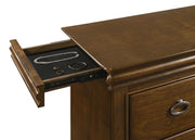 Garland 5-piece Eastern King Bedroom Set Brown Cherry - 205301KE-S5