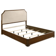 Garland 5-piece Eastern King Bedroom Set Brown Cherry - 205301KE-S5