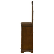 Garland 9-drawer Bedroom Dresser with Mirror Brown Cherry - 205303M