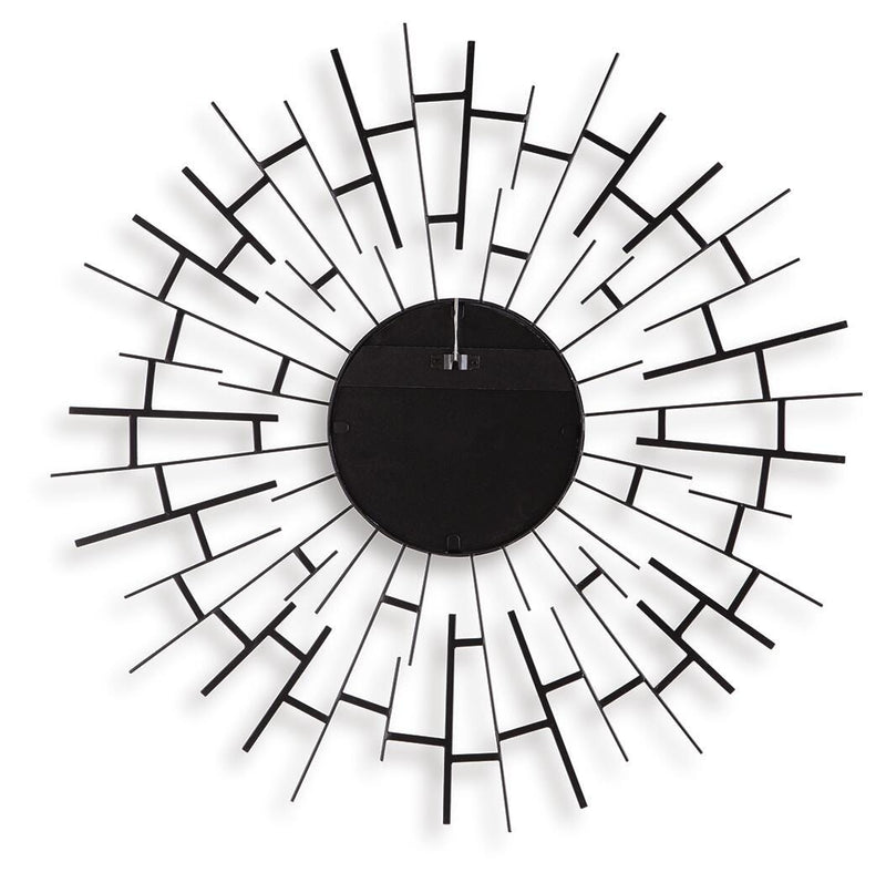 Garrenworth Black Accent Mirror - A8010391