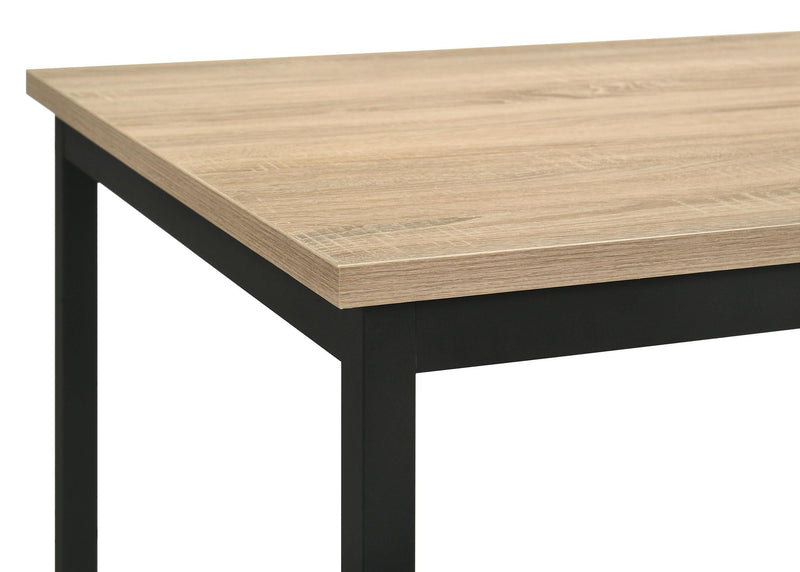 Garza 5-piece Rectangular Dining Table Greige Oak - 193981-S5