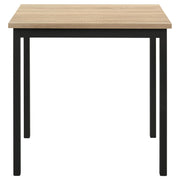 Garza 5-piece Space Saving Rectangular Dining Table Greige Oak - 193980-S5