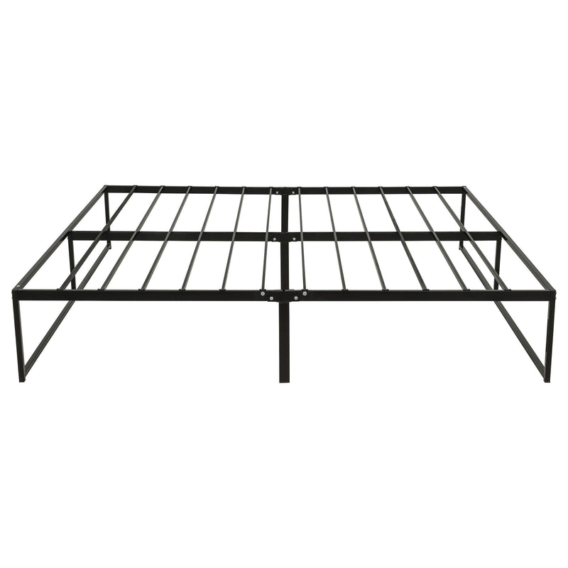 Gates Eastern King Heavy-Gauge Metal Platform Bed Frame Black - 305708KE