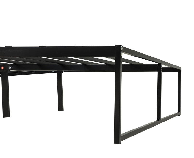 Gates Full Heavy-Gauge Metal Platform Bed Frame Black - 305708F