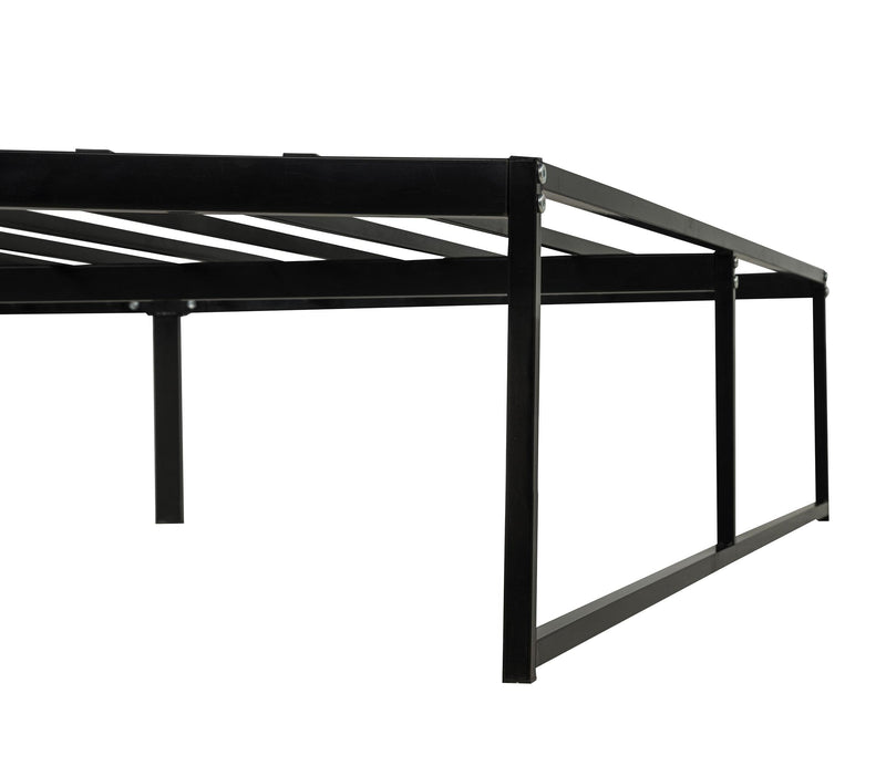 Gates Queen Heavy-Gauge Metal Platform Bed Frame Black - 305708Q