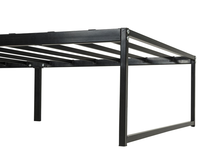 Gates Twin Heavy-Gauge Metal Platform Bed Frame Black - 305708T