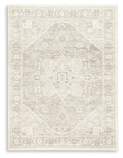 Gatwell Ivory/Gray/Tan 5' x 7' Rug - R406512