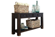 Gavelston Black Sofa/Console Table - Lara FurnitureSofa Table